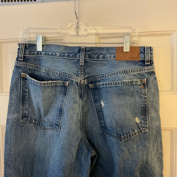 NEW Madewell The Low-Slung Baggy Jean Robertson Wash Rigid Size 28 NWOT - Picture 9 of 14